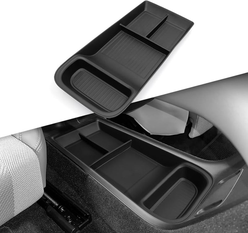 TPE Automotive Center Console Organizer Storage Tray Multiple Compartment Car Accessories - Image 4